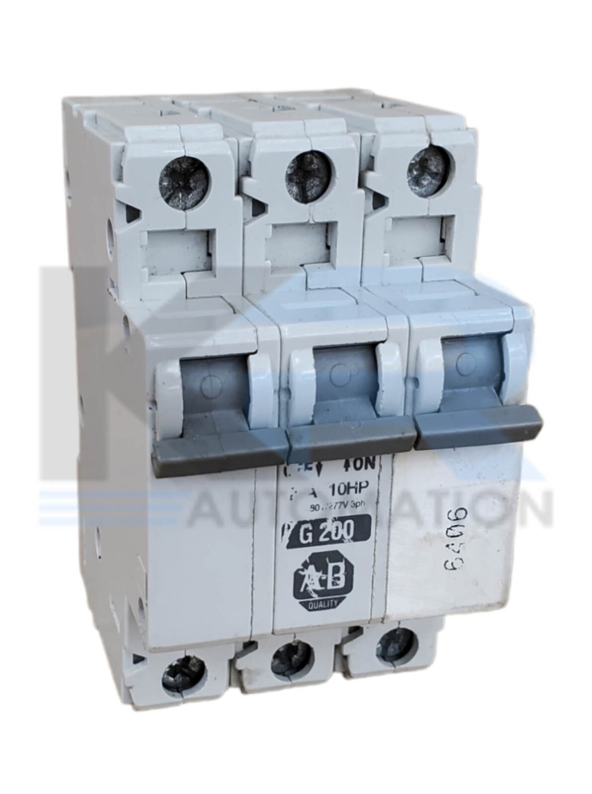 Allen Bradley 1492-CB3 G200 /C Manual Motor Controller 20A 10HP 3-Pole ...