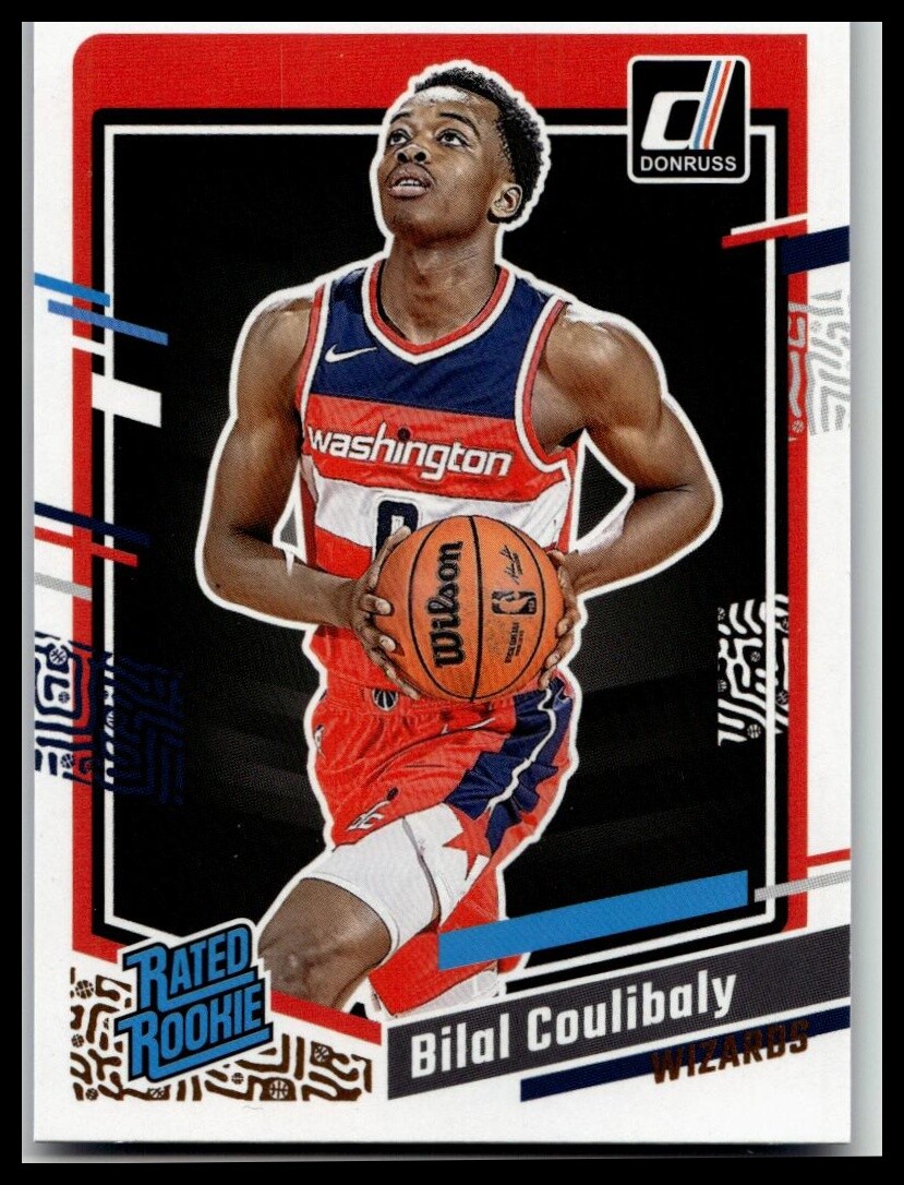 2023-24 Donruss #225 Bilal Coulibaly Rated Rookie