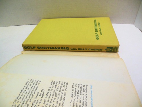 Golf Shotmaking SIGNED by Billy Casper 1966 Golfing Book FIRST EDITION HBDJ - Picture 9 of 10