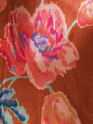 NWT Gymboree Girls L (10-12) Floral Skirt Copper Metallic Aqua Purple Pink Party - Picture 3 of 9