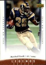 2006 Upper Deck Legends Football Card Pick