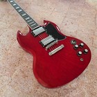 Limited-time offer: Sg electric guitar with a red solid mahogany body in stock