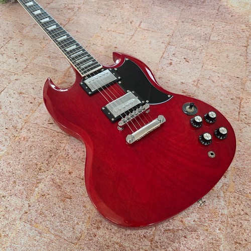 Limited-time offer: Sg electric guitar with a red solid mahogany body in stock