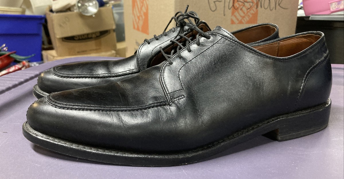 ALLEN EDMONDS LaSalle Black Split Toe Dress Shoes Men