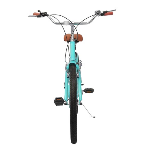 26" Beach City Cruiser Bicycle Bike Unisex Adult Single Speed Gear Mint Green - Picture 9 of 10