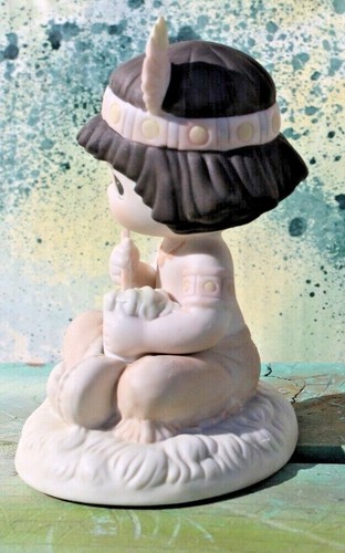 Figura Precious Moments Lord Keep Me in TeePee Top Shape, PM-912, 1991 - Imagen 8 de 12