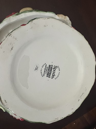 Spode Christmas Memories Footed Cake Stand 10” - Picture 9 of 9