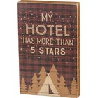 Wooden Lodge Home Décor Hanging Signs