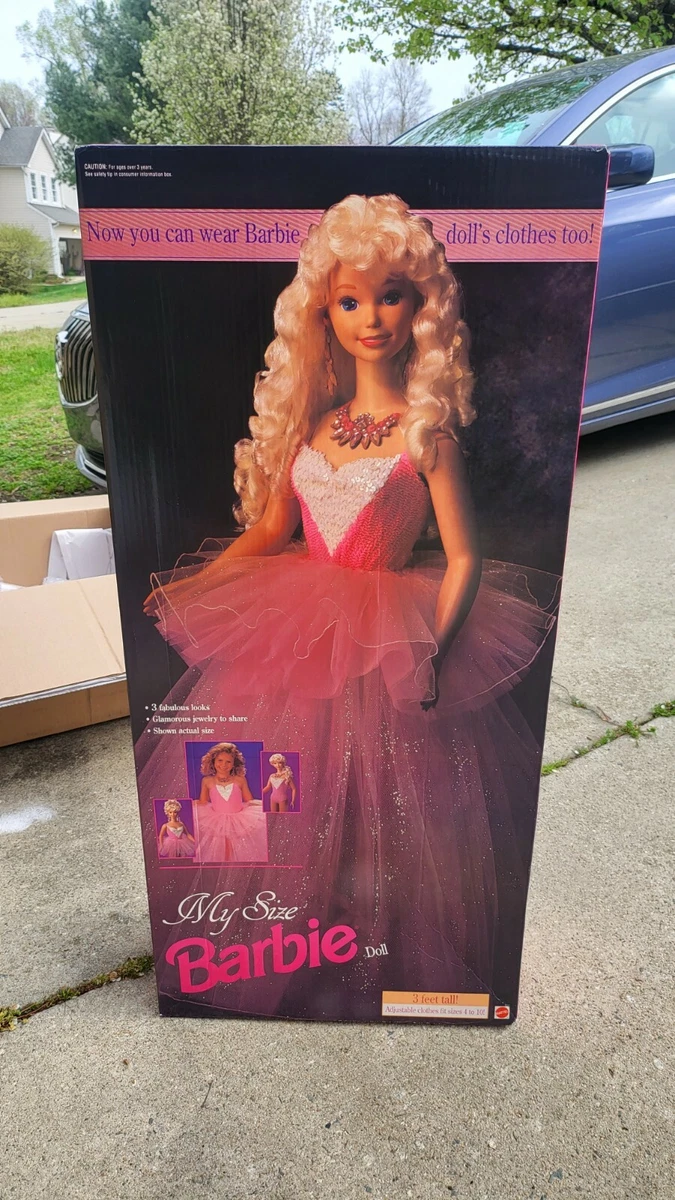 4 foot sales barbie doll