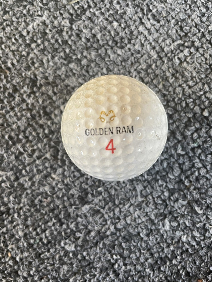 Golden Ram 4 Vintage Golf Ball FREE SHIP | eBay