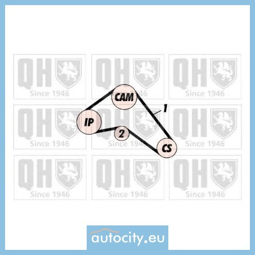 Quinton Hazell QTB176 Zahnriemen - Bild 3 von 3