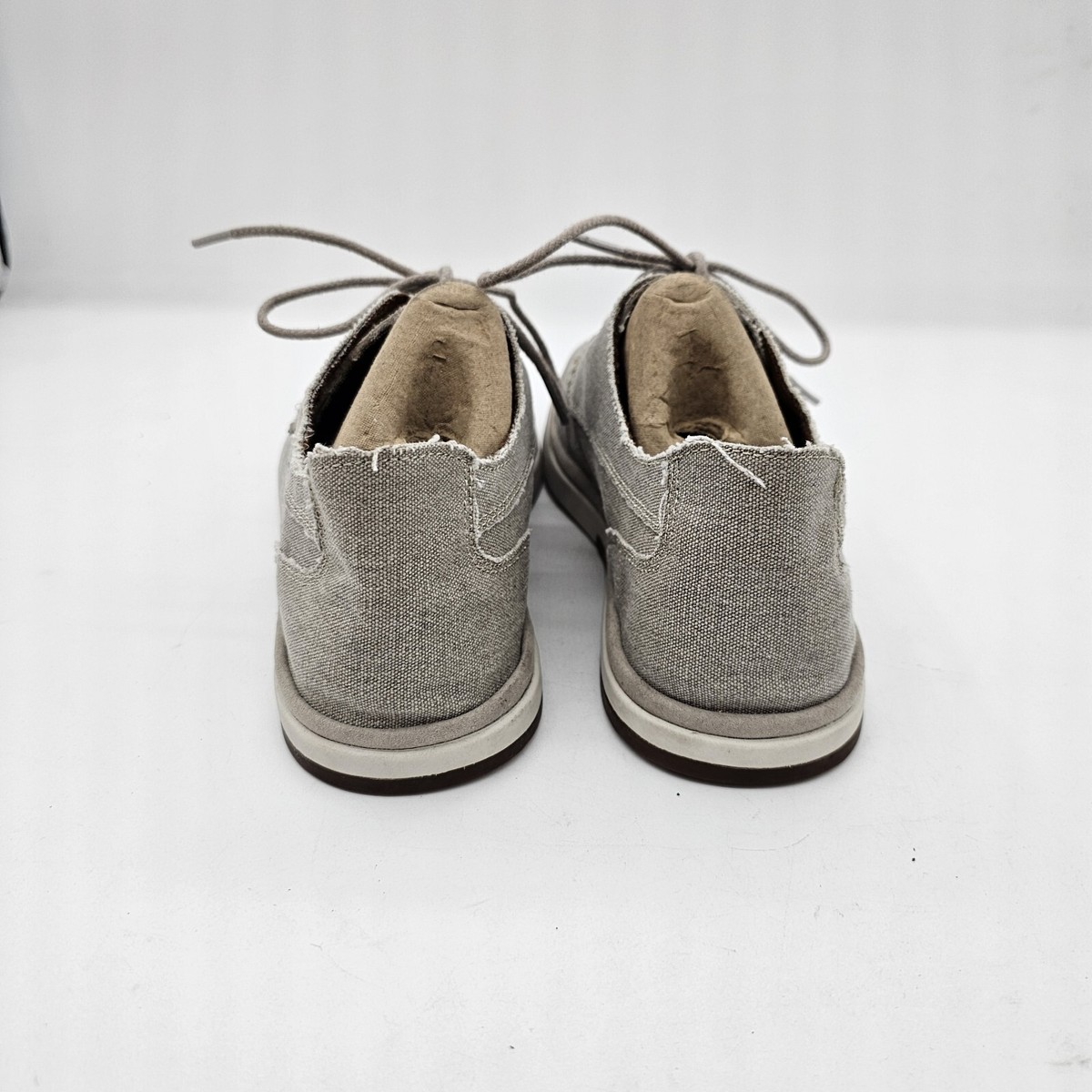 Rockport CH9281 Mens Austyn Grey Lace Up Plain Toe Canvas  display picture 3