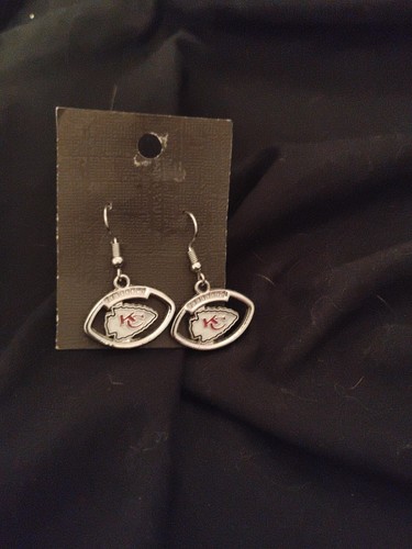 Kansas City Chiefs NFL Fashion Dangle Earrings NEW - Picture 9 of 11