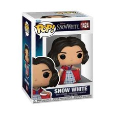 Funko Pop! Disney Blancanieves Live Action Blancanieves (a cuadros) #1424 con protector