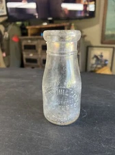Vintage Half Pint Sz Dairy Milk  Spring Hill Huntington WV Fred Foster