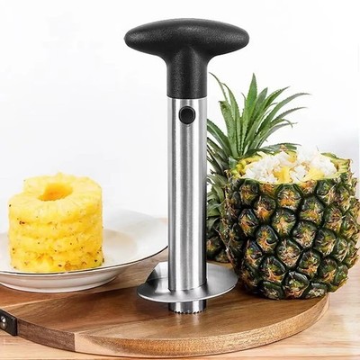 AEX Schwerlast Edelstahl Ananas Entkerner Obst Schneider Schäler Schneider Küchenwerkzeug