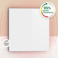 Klarstein Wonderwall 36 Infrared Electric IR Heater Wall Panel Remote Control