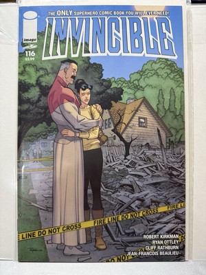 INVINCIBLE 116 BATTLE BEAST VS THRAGG PART 2 RYAN OTTLEY COVER IMAGE COMICS 2015