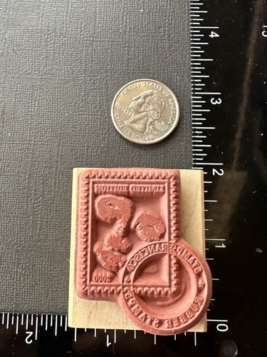 Vintage Stamp Francisco Postal, Postage, Mail, Rubber Stamp, Limited Edition - Picture 2 of 3