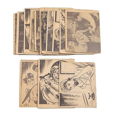 Lot of (13) 1943 Samuel Eppy The Adventures of Smilin' Jack Assorted Cards