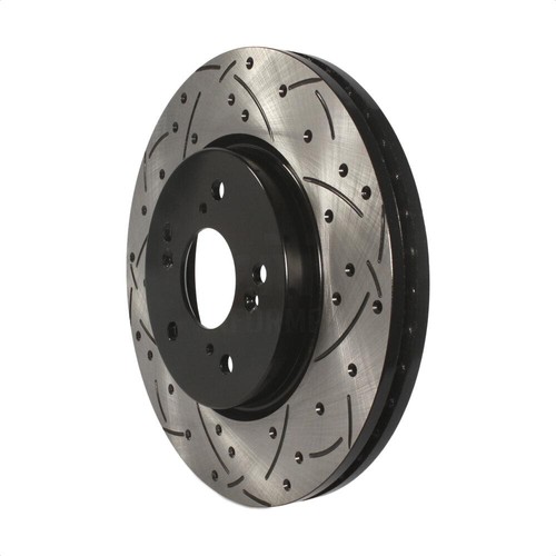 Front Brake Rotors and Pads Kit for 2009-20 Honda CR-V 5Lug, OE3K9 Coated - Bild 13 von 14