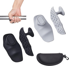 Anti-Slip Workout Rubber Weight Grips, Ergonomic Rubber Hand Protector Gloves...