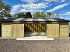 24x36 Timber Workshop Garage / Storage Barn – Installed, Delivery & VAT