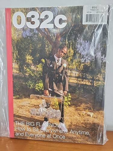 032c Magazine 2018 # 34 Travis Scott cover by Ray Polanco Jr. Unopened Newsstand - Picture 1 of 6