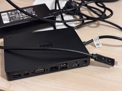 Dell USB-C Dockingstation WD15 K17A HDMI VGA Mini-DP inklusive 180W Netzteil - Bild 4 von 7