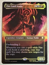 MTG / Fire Lord Azula / TLA / #334 / FOIL (Borderless) / Rare / NM