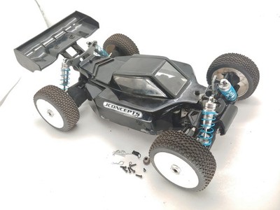 Rare Duratrax 835E 1/8 Racing Buggy Roller Rolling Chassis w/ Off-Road Tires