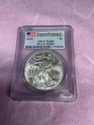2010 American .999 Silver Eagle PCGS MS69 First Strike, US Flag Label