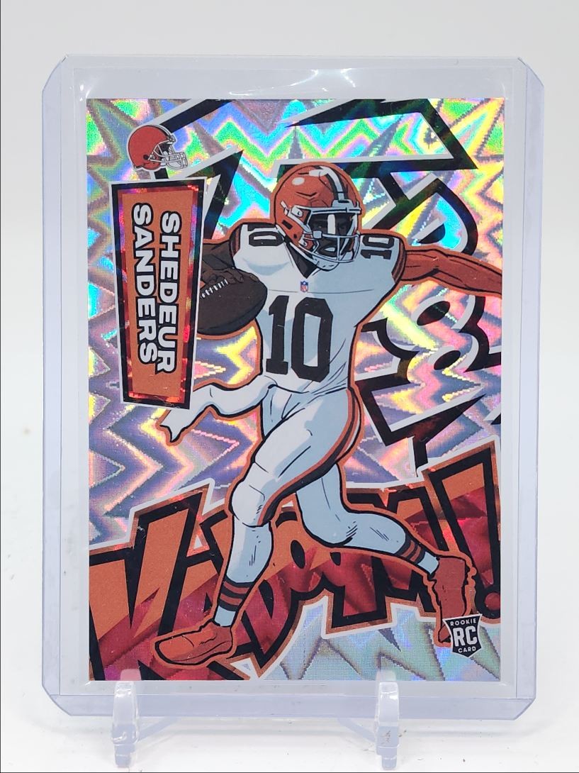 SHEDEUR SANDERS 2025 ABSOLUTE KABOOM! ROOKIE CASE HIT SSP BROWNS RC Q5919