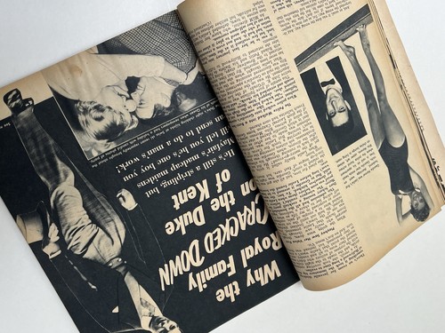 😮1957 Uncensored Magazine AD LOADED New York Models Duke Of Kent 1 Day Ship!👍 - Imagen 6 de 19