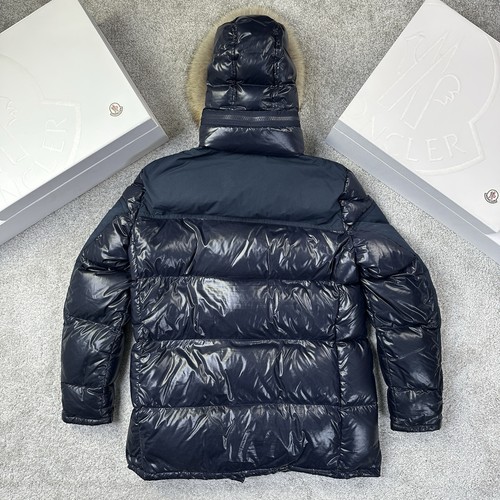 Moncler Frey Puffer Mantel Echtfell - Größe 5 (X/XXL) - TOP - UVP 1500£ - Bild 4 von 13