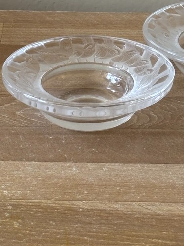 Lovely Lalique Pair of Irene Bowls or Ashtrays - Bild 8 von 19