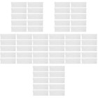 60 pcs Plastic Shelf Dividers L Shaped Commodity Organization Baffles Closet