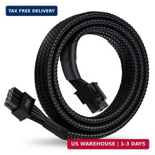 YEZriler 8 Pin PCIe Cable for EVGA Power Supply, PCIe 8 Pin Male to 6 2 Male P
