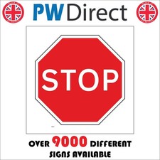 SIGN Stop Road Work Junction Traffic Control Restricted Safety Caution Go TR063A