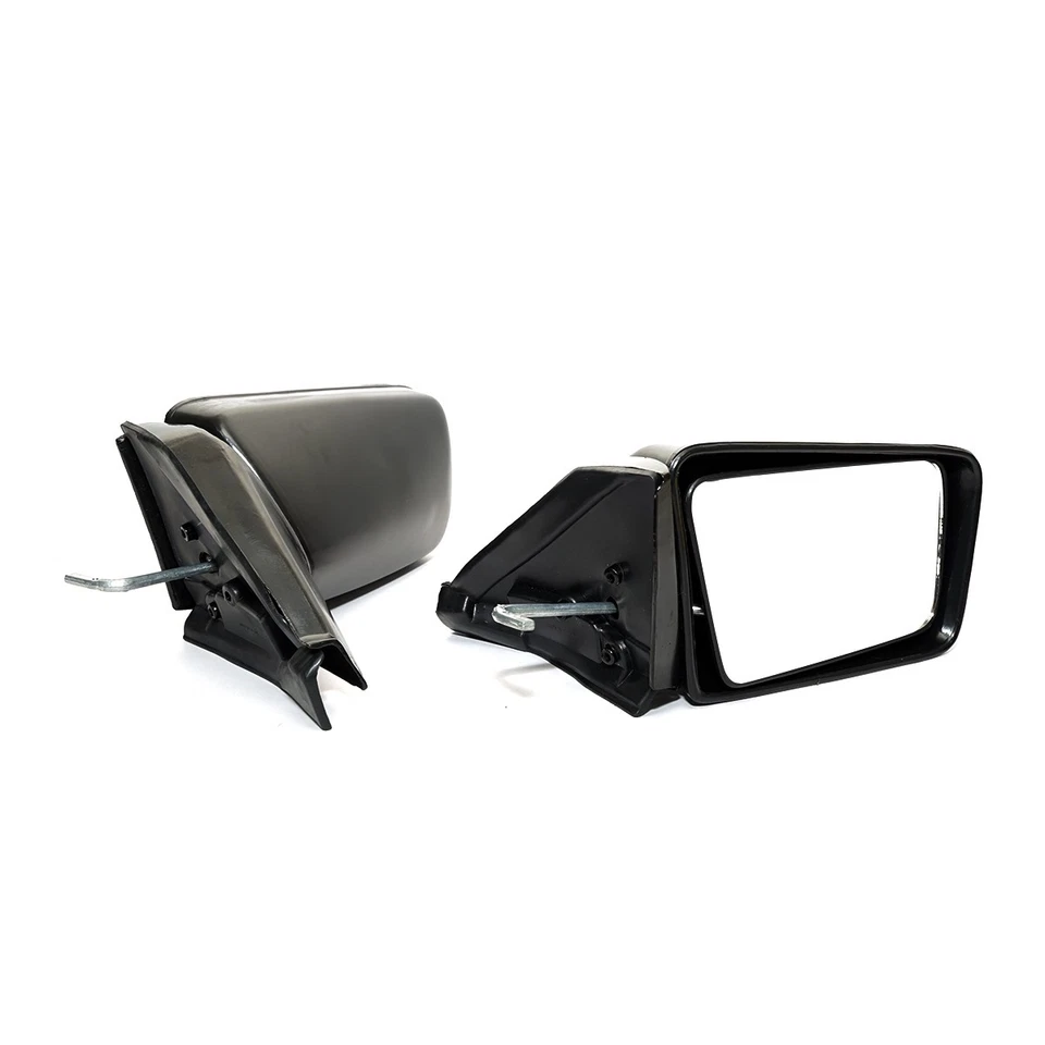 Fit 1981–1985 Datsun Nissan Sunny Sentra B11 Series Black Door Mirror Pair 2 Pcs - Изображение 4 из 4