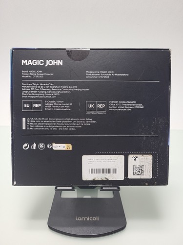 Magic John 2pk Screen Protector For iPhone 12/12 Pro - Photo 2 sur 2