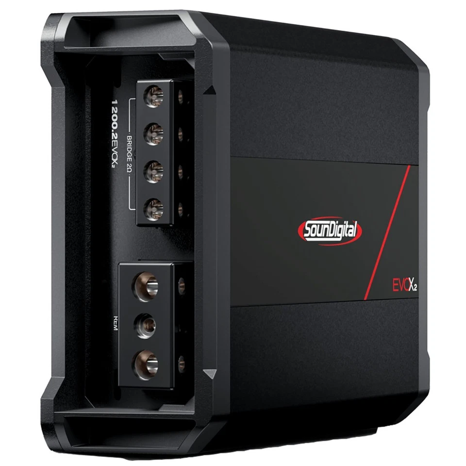 1-Kanal-Mini-Verstärker 1000W (2Ω) für Motorräder, Powersport - Bild 3 von 4