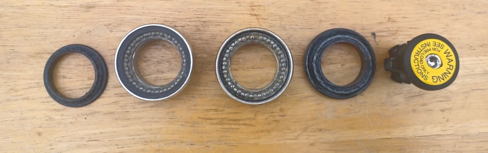 AHeadset / Tange Threadless Headset Alloy Silver 1-1/8 inch - H - Image 2 of 4