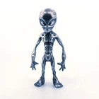 1 oz Gold Spartan 999+ Pure Silver Alien Statue – Luxury Collectible Gift