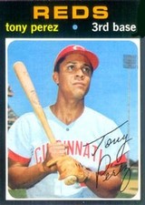 1971 Topps #580 Tony Perez
