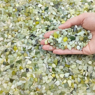Jade Pebbles 5 lbs for Indoor Plants, Succulents, Cactus, Vases, Terrarium