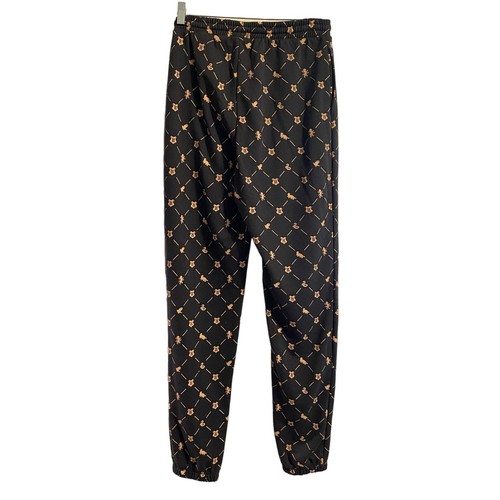 NWT Harry Potter Dark Gray and Cream Patterned Jogging Pants Youth Size 18 - Picture 4 of 10