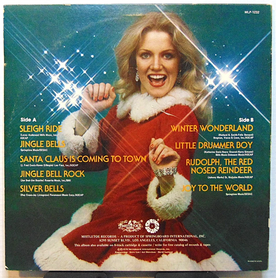 The Mistletoe Disco Band - Christmas Disco  1978 Mistletoe Records Holiday LP Foto 2 de 4