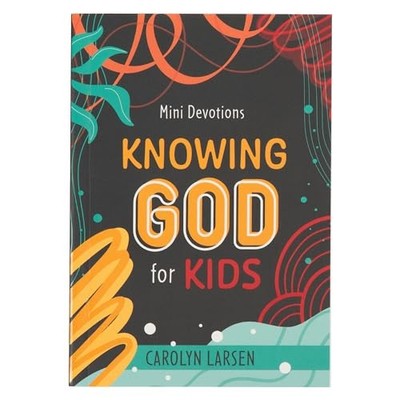 Mini Devotions Knowing God for Kids, Christian Art Gift