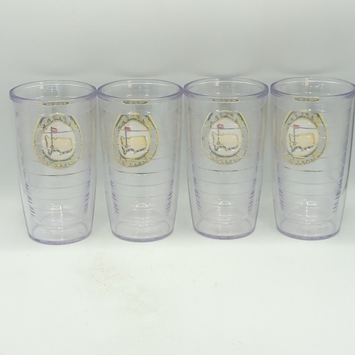 Set di 4 tazze Masters Golf Tournament Patch Tervis Tumbler 16 oz senza coperchi - Foto 6 di 10